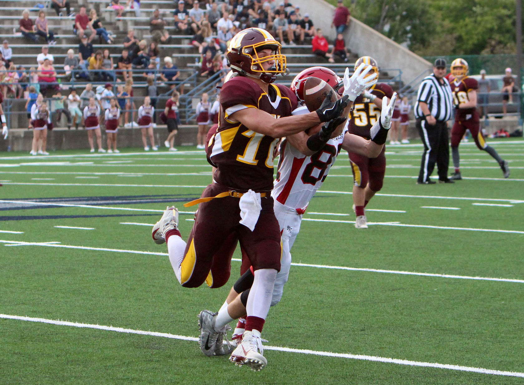 Chi-Hi football at Menomonie 8-31-18